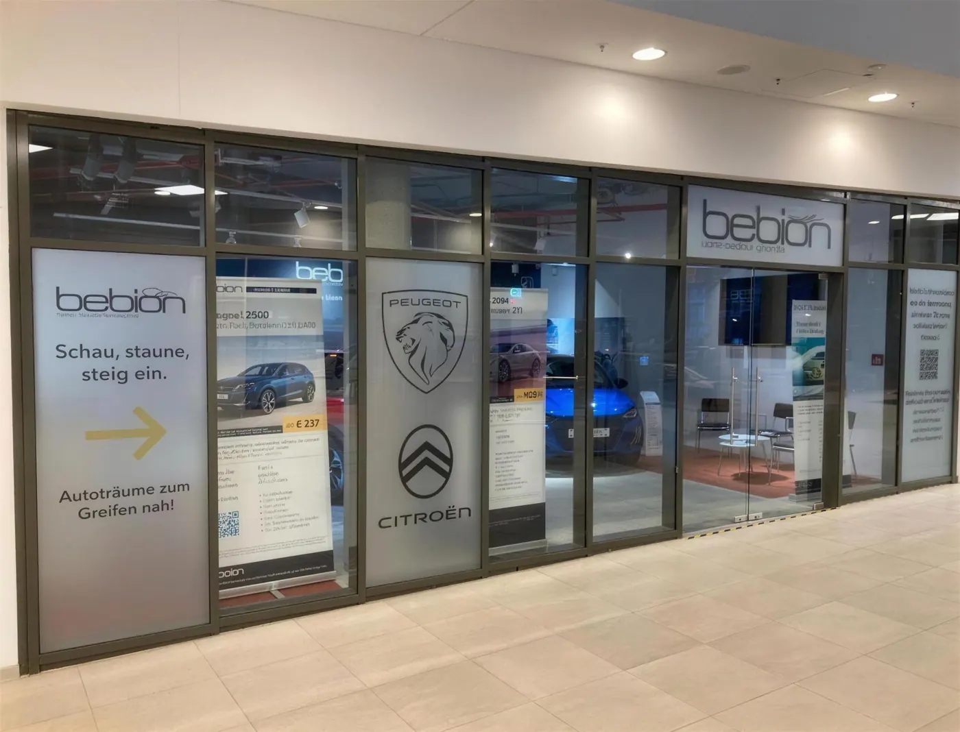 Auto Bebion, Showroom Magstadt, 100 m²