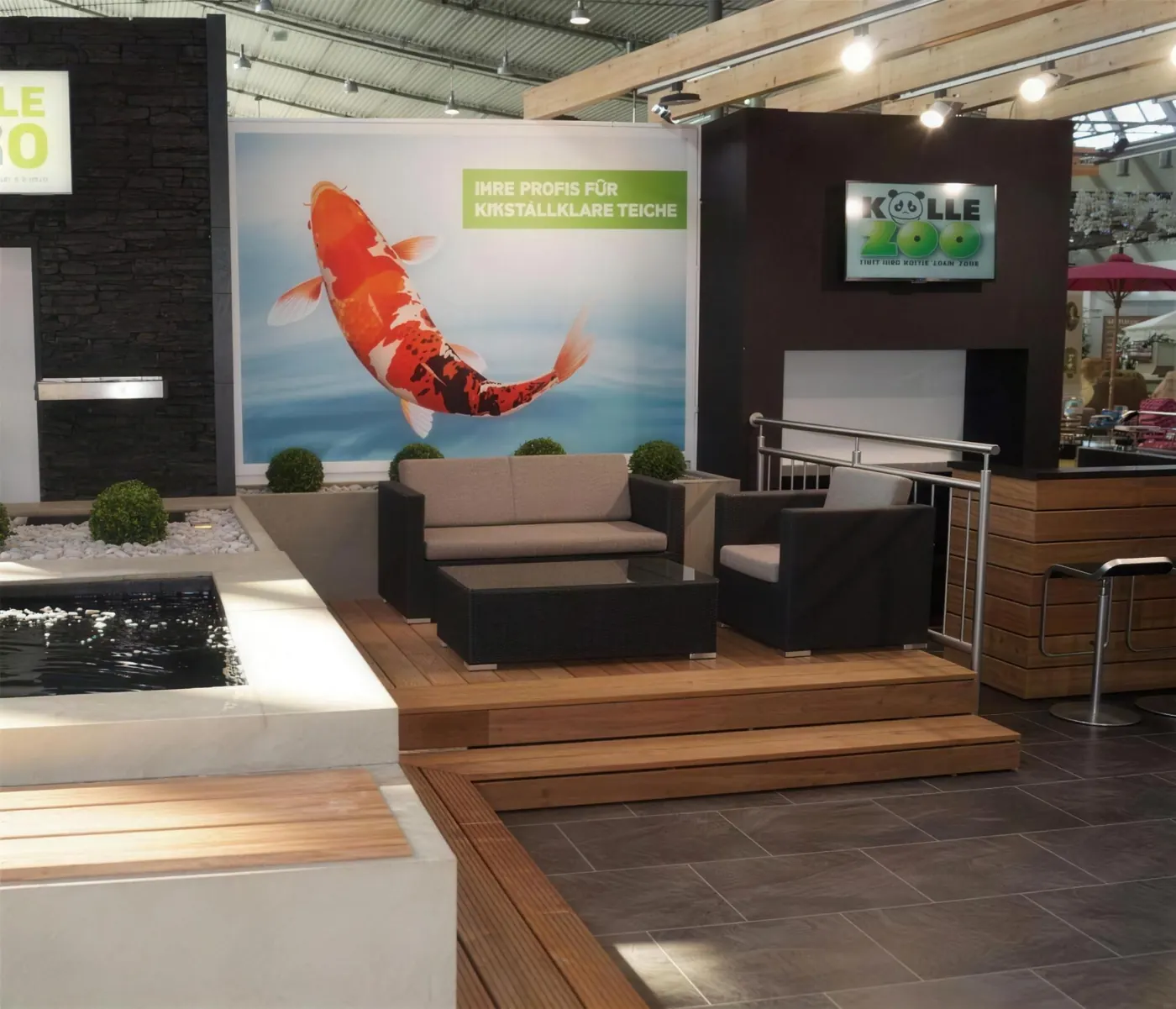 Kölle Zoo, Fisch und Reptil, 80 m²